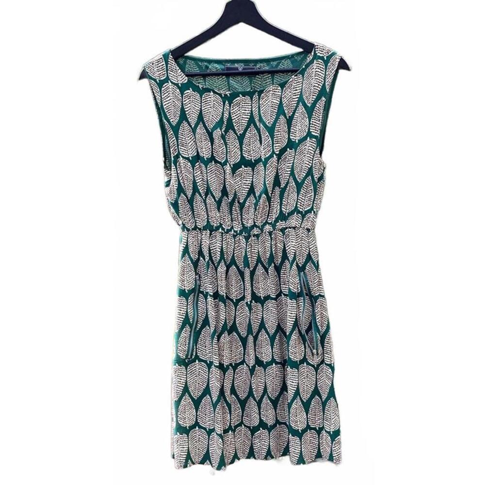 Paper Plane London Mini Dress, Lined, Pockets, Elastic Waist. Pullover Small/Med